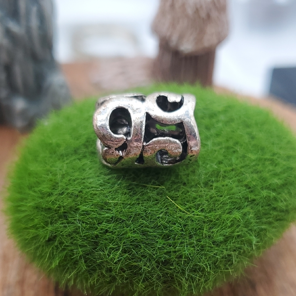 Heirloom Silver Charm Bead‎ P339